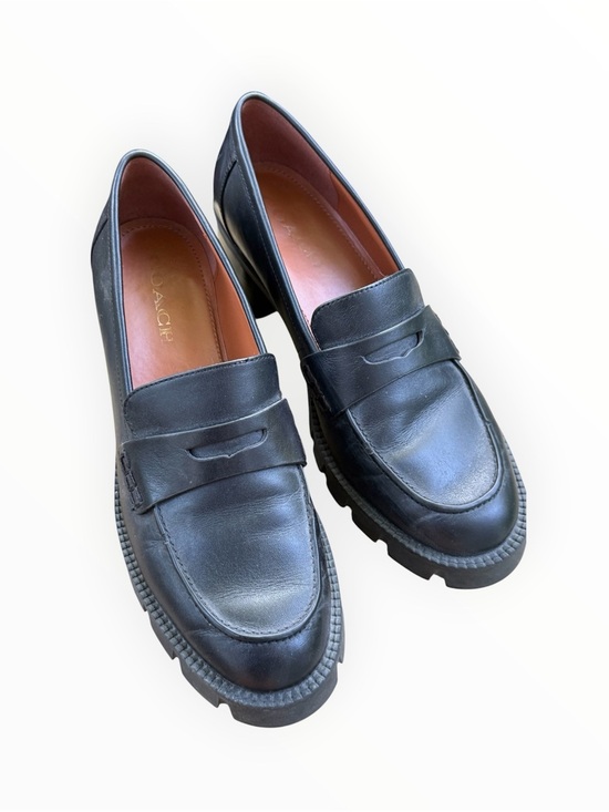 Coach Shoes - Coach Colleen platform loafers black leather women’s size 8 EUC 90s inspired